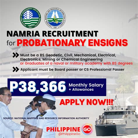 NAMRIA Hiring: Job Openings until September 12, 2022.